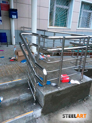 Ограждения из нержавеющей стали